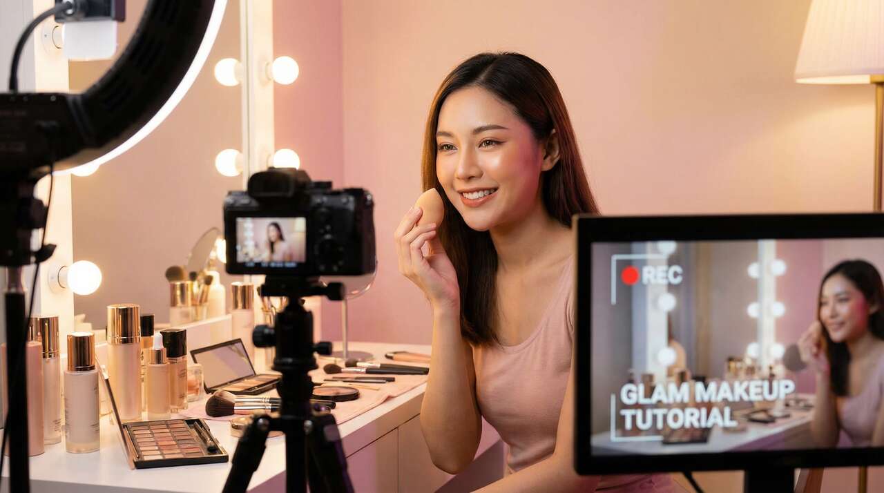 国产视频美妆教程视频